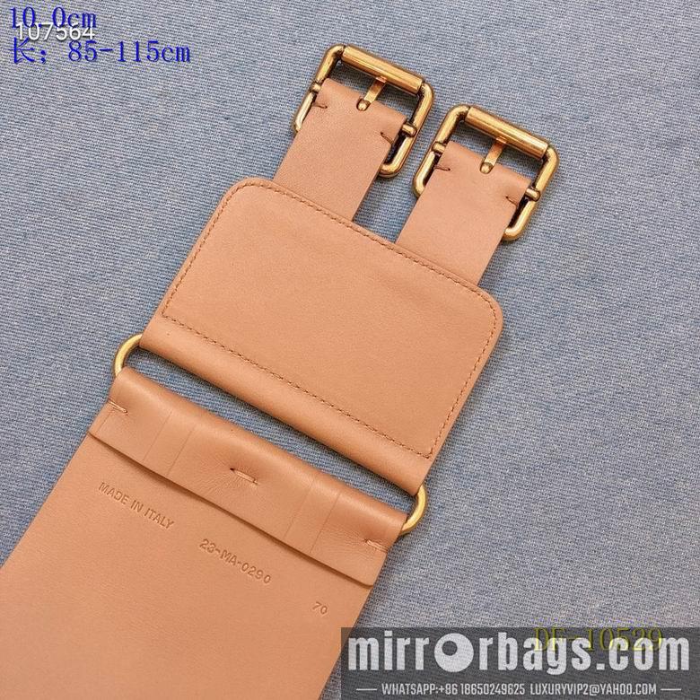 Dior Belt 10cm 95-125cm 8L
