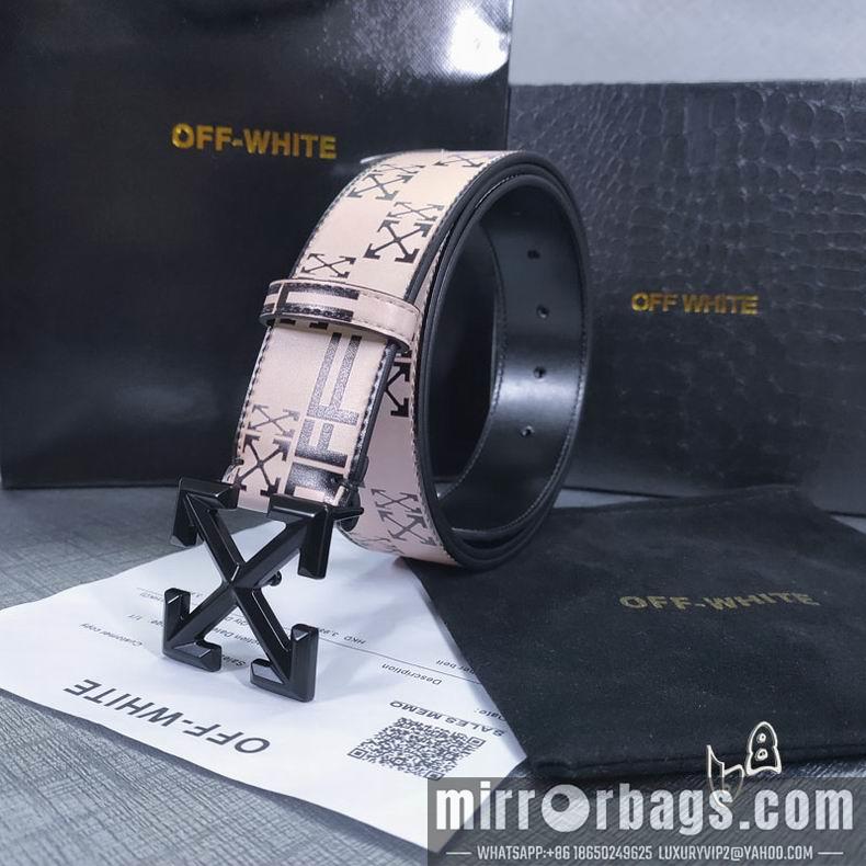 Off White belt 38mmX80-125cm lb082801