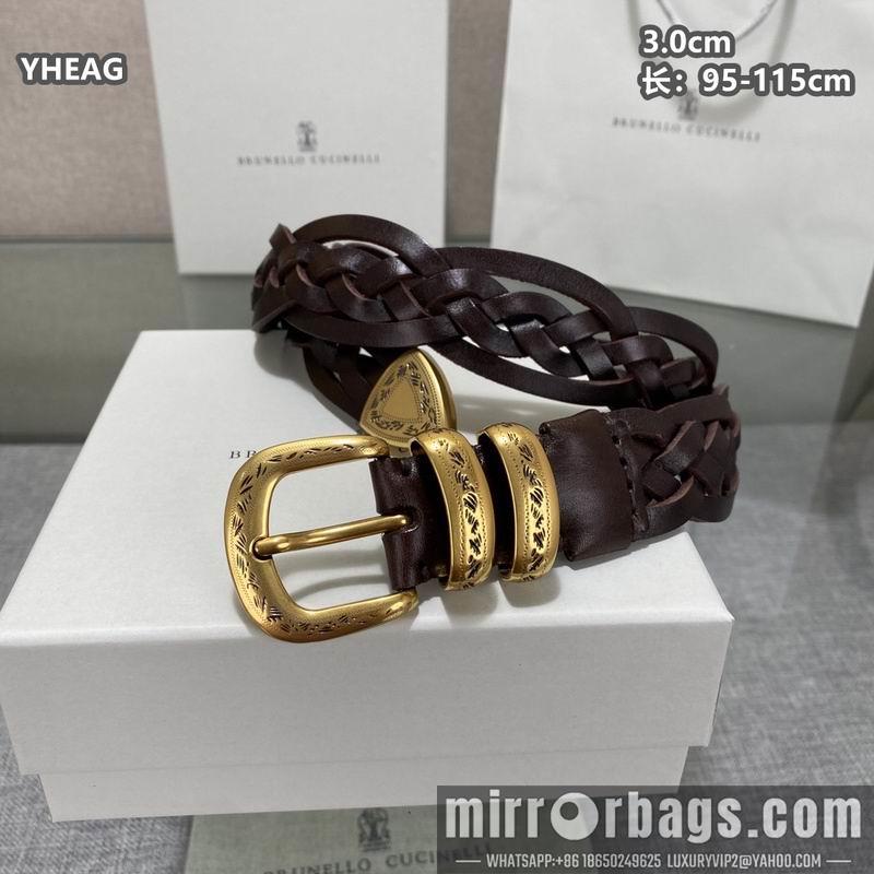Brunello Cucinelli belt 30mmX95-115cm 8L05
