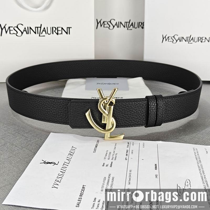 YSL belt 38mmX80-125cm lb082002