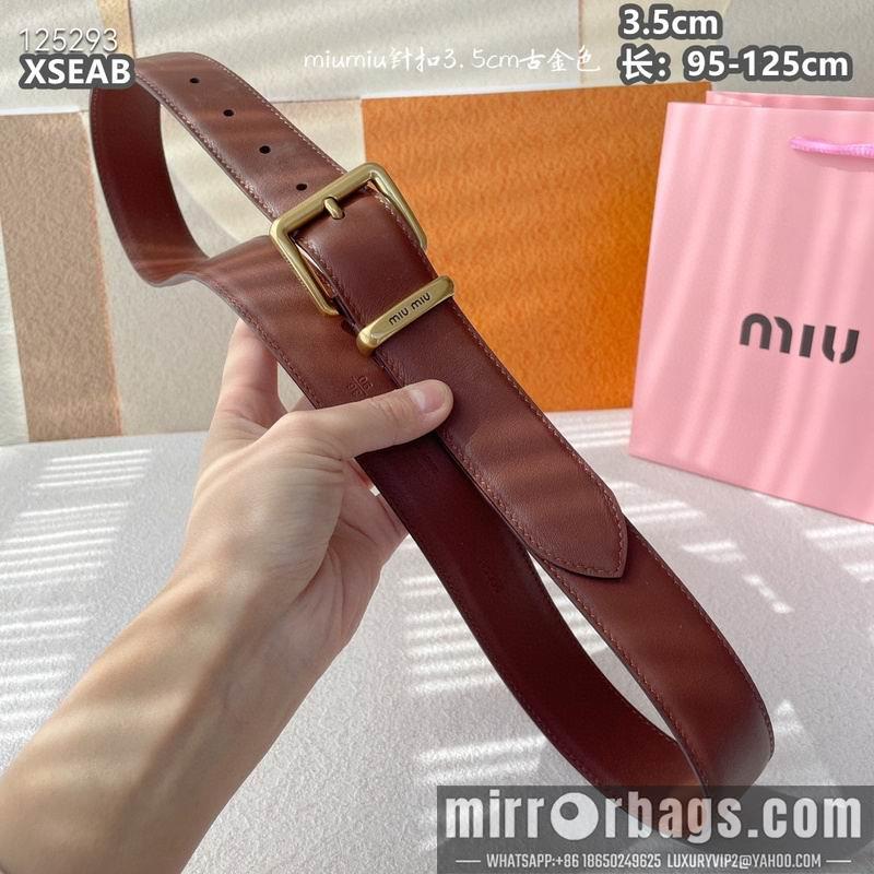 Miumiu belt 35mmX95-125cm 8L05