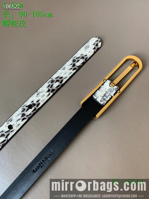 YSL Belt 15mmX90-105CM 8L606