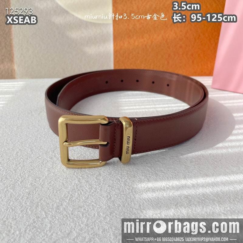 Miumiu belt 35mmX95-125cm 8L05