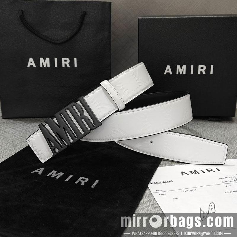 Amiri belt 38mmX90-125cm lb05