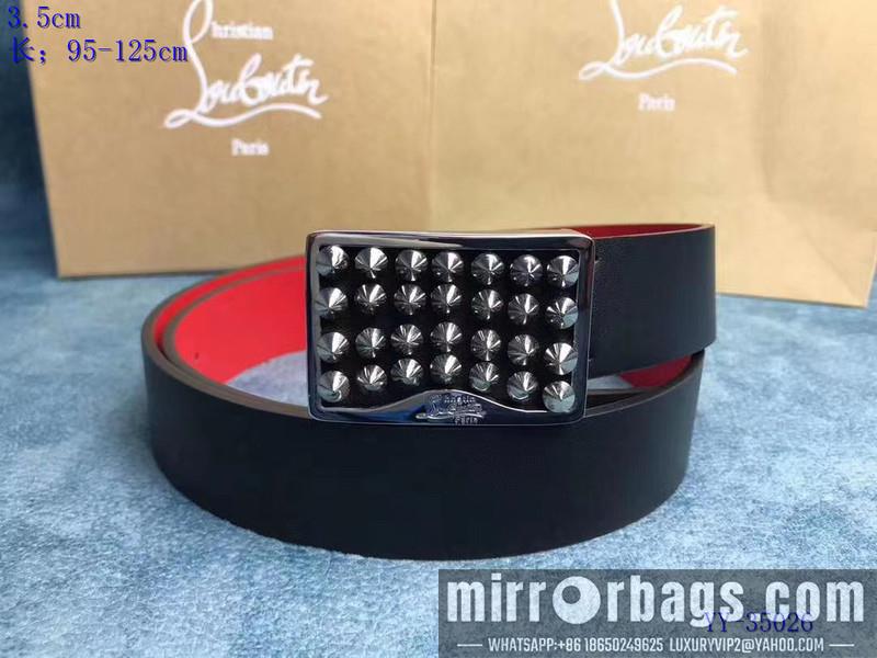 Christian Louboutin Belt 35MM 0121
