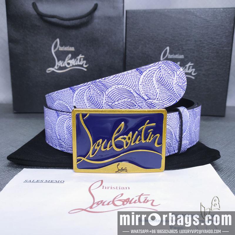 Louboutin belt 38mm 80-125cm lb061202