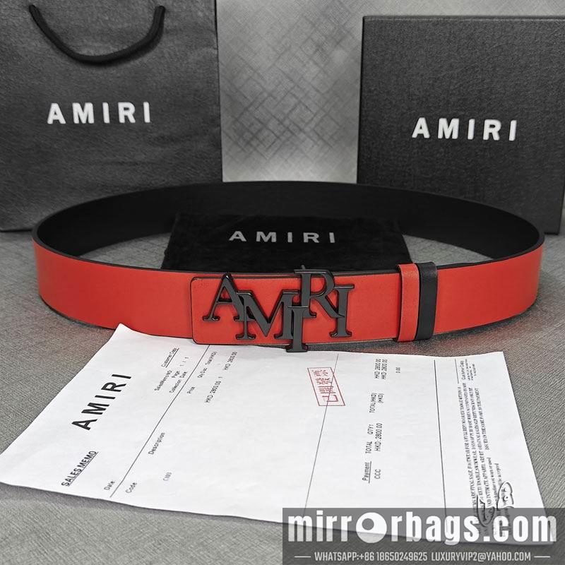 Amiri belt 38mmX90-125cm lb080202