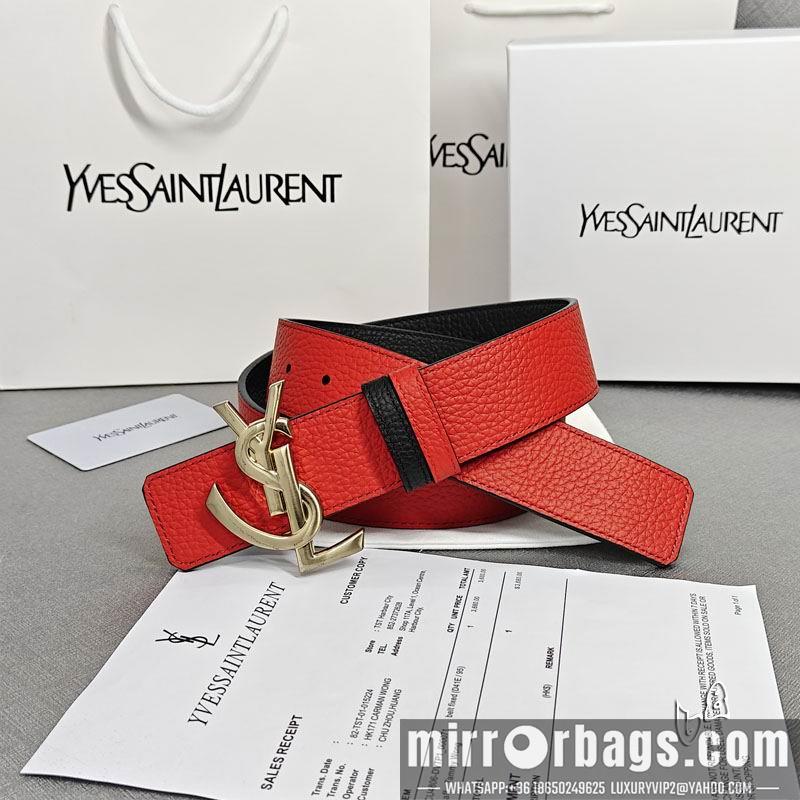 YSL belt 38mmX80-125cm lb082002