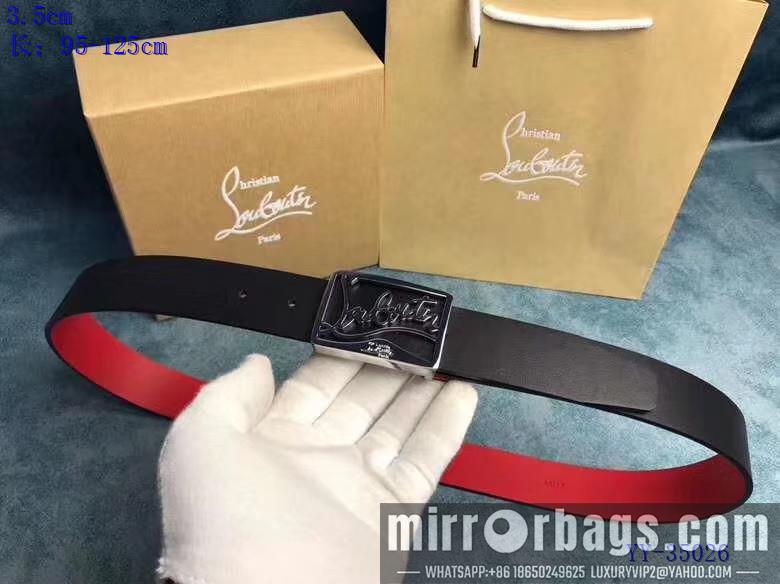 Christian Louboutin Belt 35MM 0121