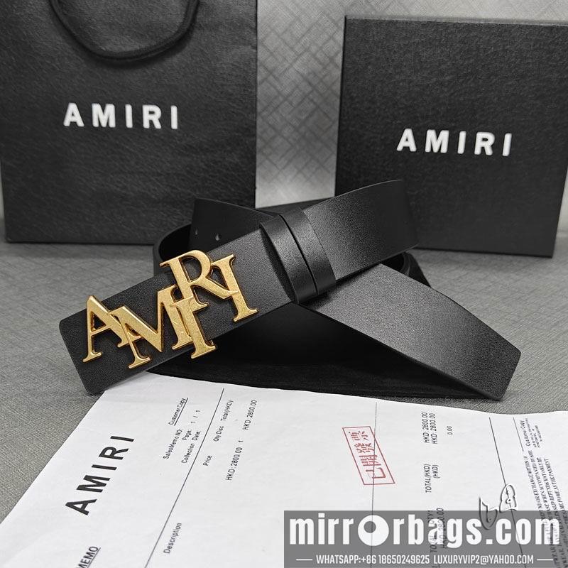 Amiri belt 38mmX90-125cm lb080202
