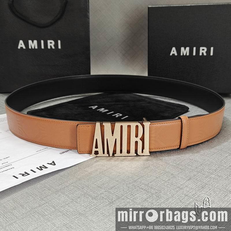 Amiri belt 38mmX90-125cm lb05