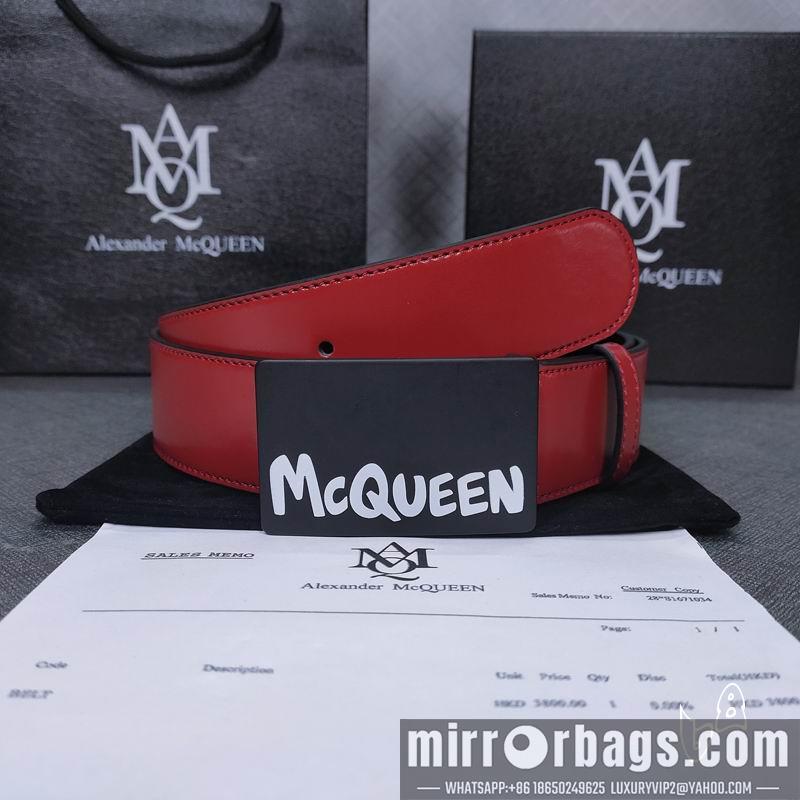 McQueen belt 38mmX80-125cm lb071803