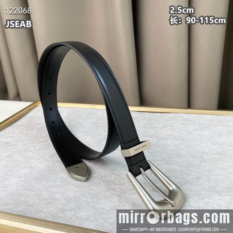 YSL belt 25mmX90-115cm 8L01
