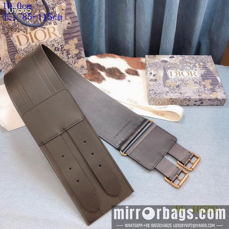 Dior Belt 10cm 95-125cm 8L