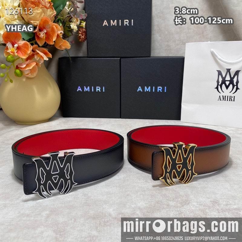 Amiri belt 38mmX100-125cm 8L07