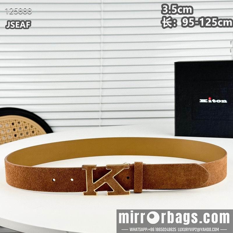 Kiton belt 35mmX95-125cm 8L02