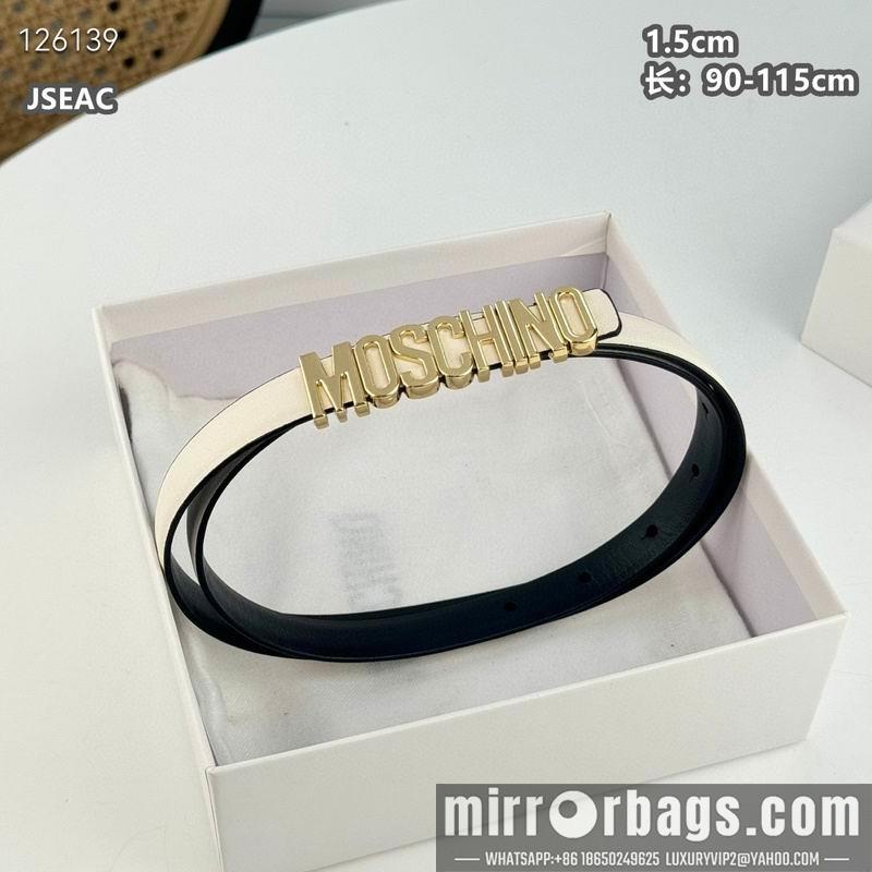 Moschino belt 15mmX90-115cm 8L01