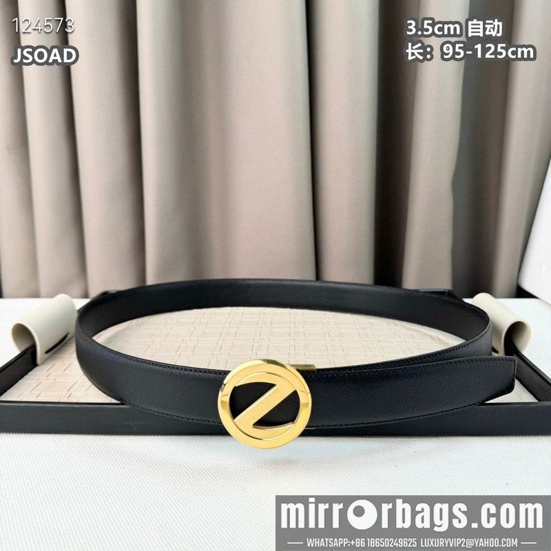 Zegna belt 35mmX95-125cm 8L02