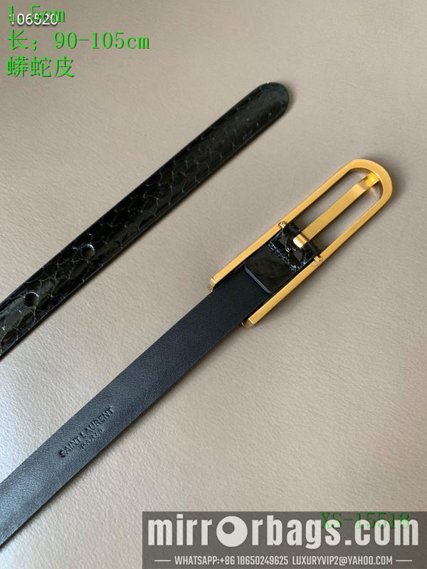 YSL Belt 15mmX90-105CM 8L606