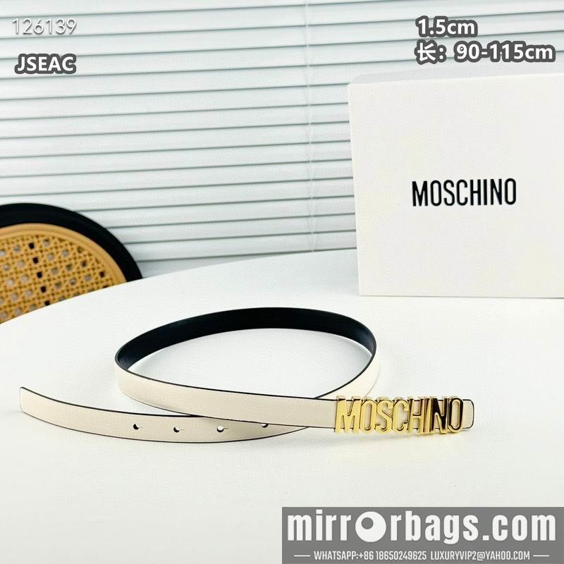 Moschino belt 15mmX90-115cm 8L01