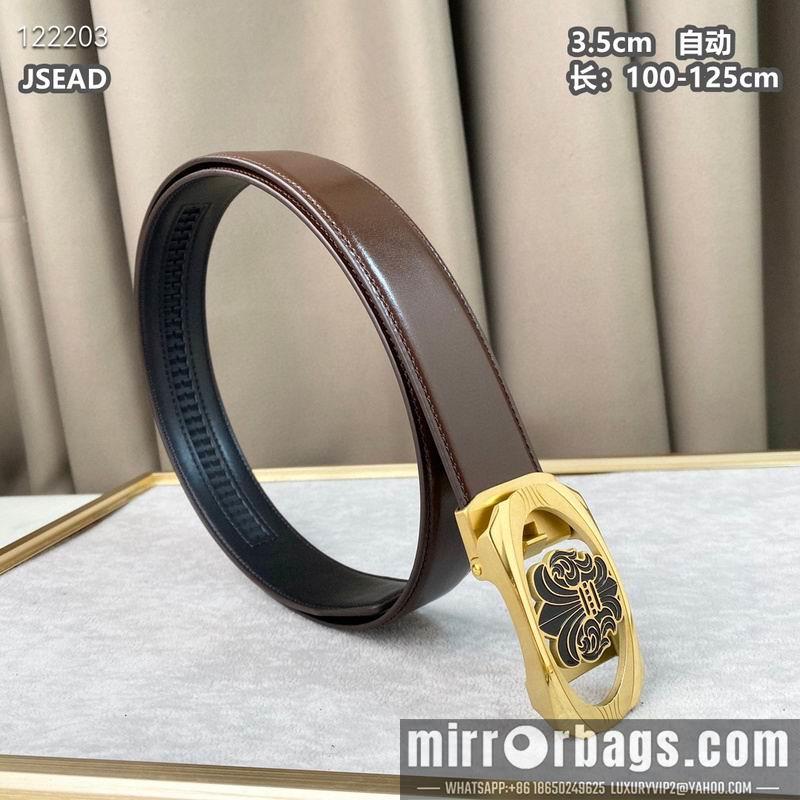Chrome Hearts belt 35mmX100-125cm 8L02