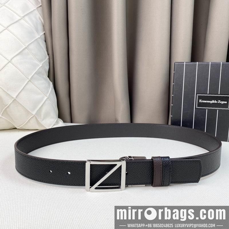 Zegna belt 35mmX95-125cm 7D01
