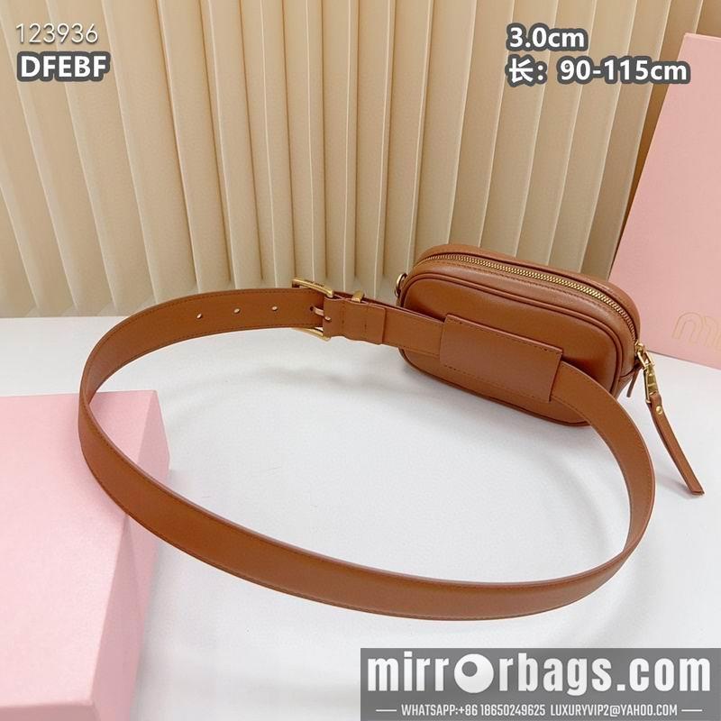 Miumiu belt 30mmX90-115cm 8L03