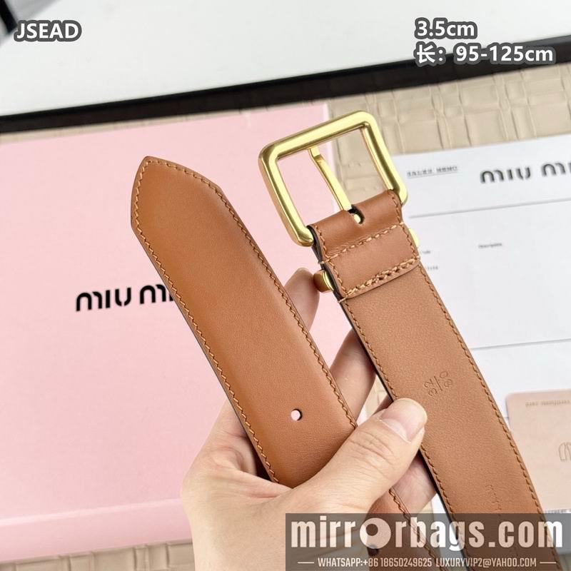 Miumiu belt 35mmX95-125cm 8L09