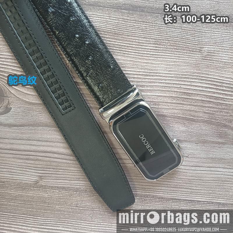 Bercoc Cucinelli belt 34mmX100-125cm 8L03