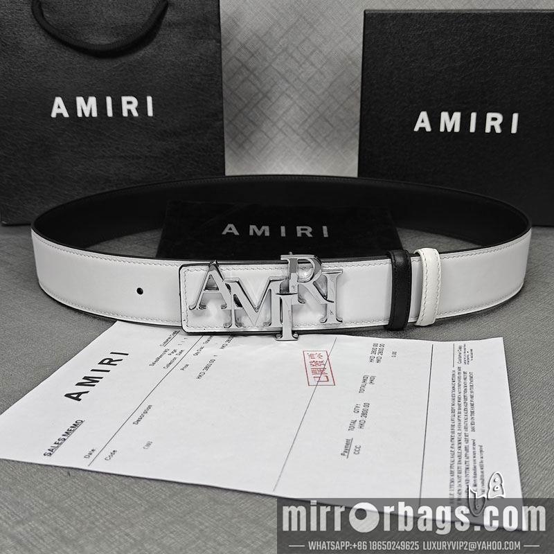 Amiri belt 38mmX90-125cm lb080201