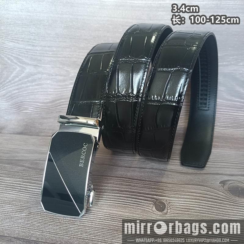 Bercoc Cucinelli belt 34mmX100-125cm 8L04
