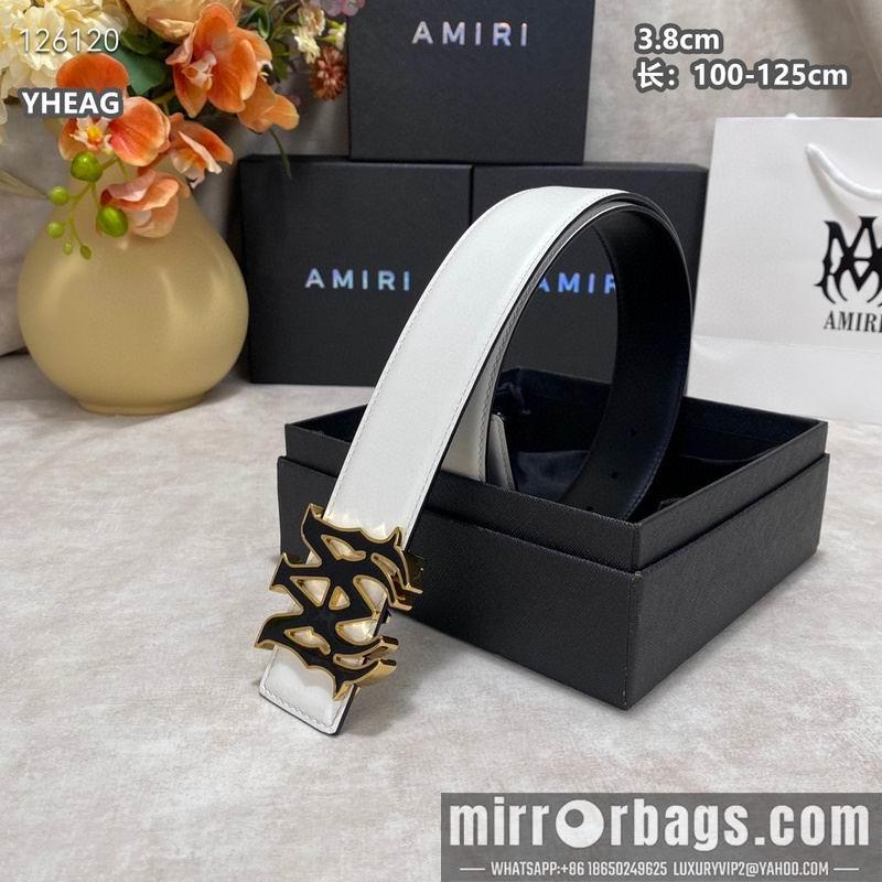 Amiri belt 38mmX100-125cm 8L14