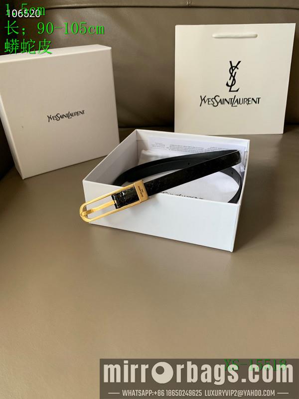 YSL Belt 15mmX90-105CM 8L606