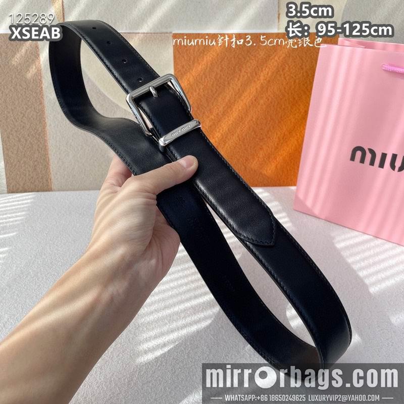 Miumiu belt 35mmX95-125cm 8L05
