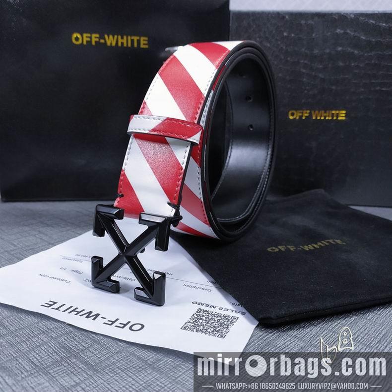 Off White belt 38mmX80-125cm lb082802