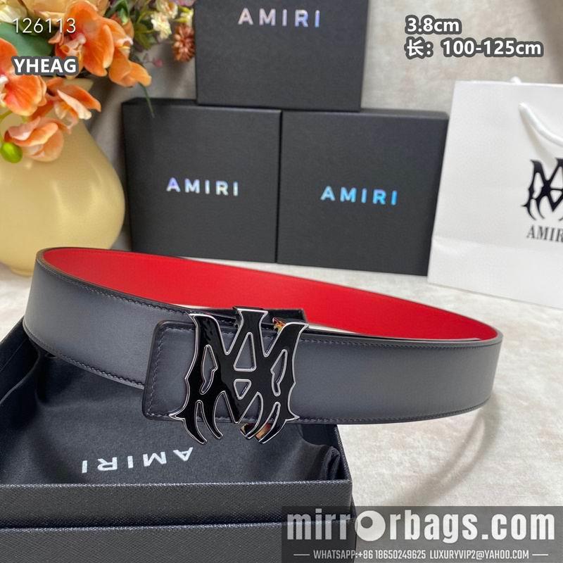 Amiri belt 38mmX100-125cm 8L07