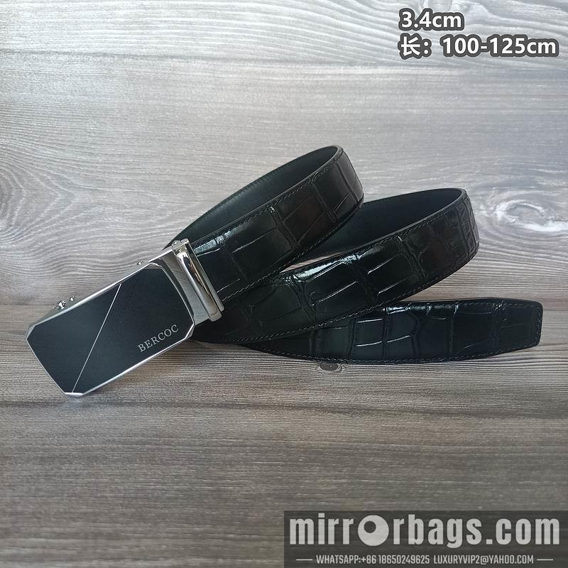 Bercoc Cucinelli belt 34mmX100-125cm 8L04