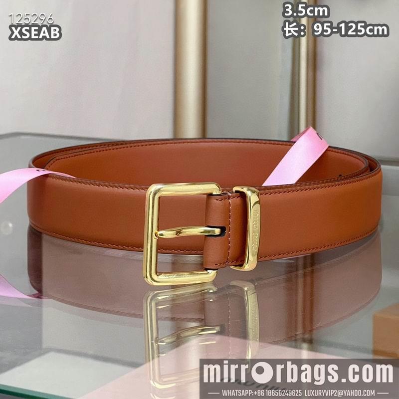 Miumiu belt 35mmX95-125cm 8L05