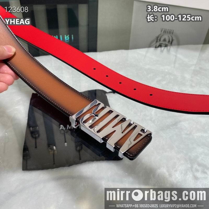 Amiri belt 38mmX100-125cm 8L02