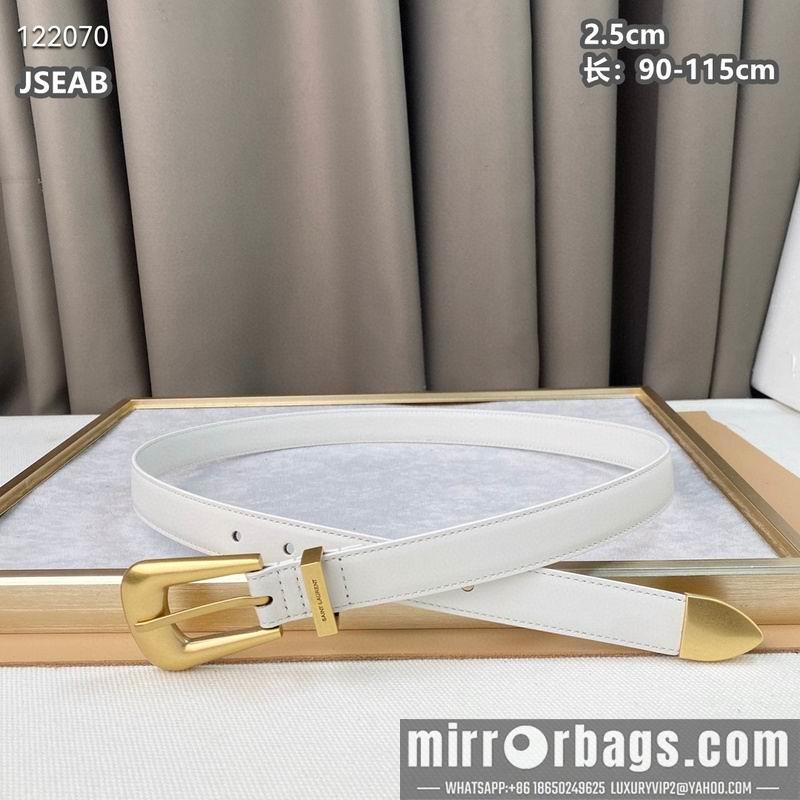 YSL belt 25mmX90-115cm 8L01