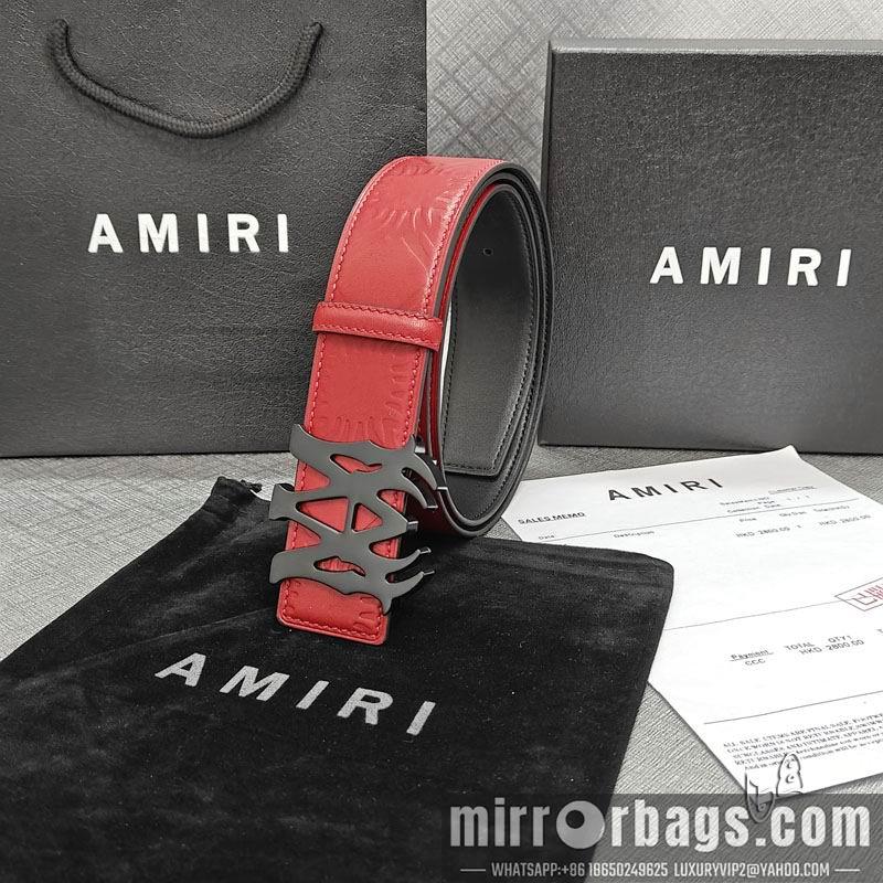Amiri belt 38mmX90-125cm lb01