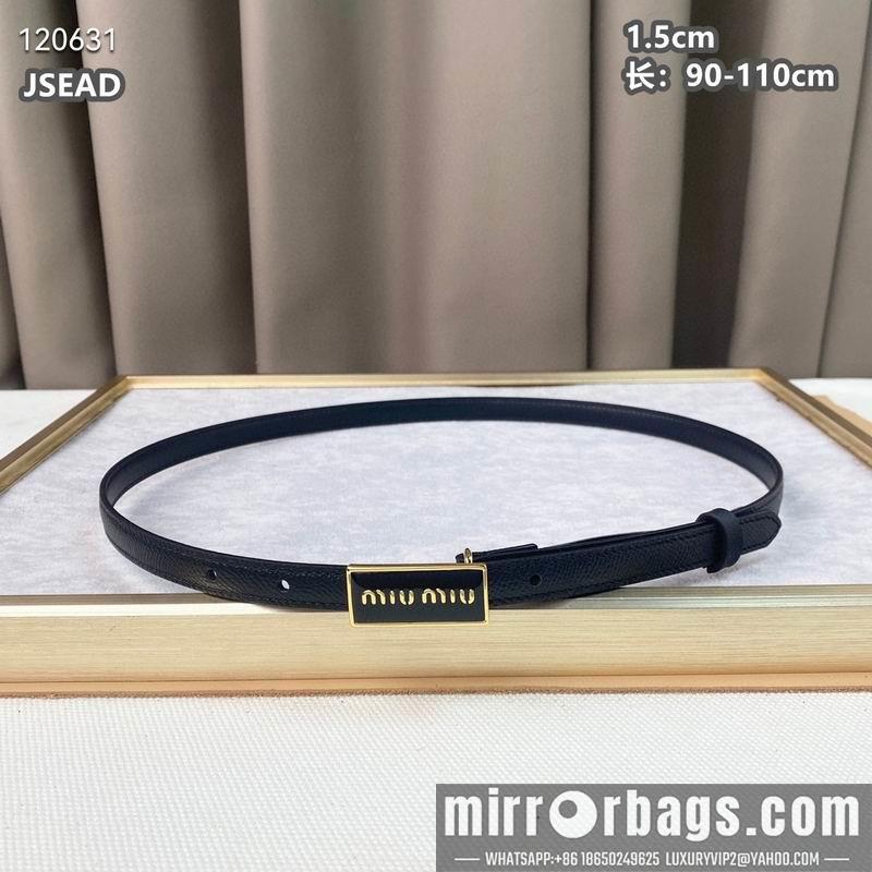 Miumiu belt 15mmX90-110cm 8L072001