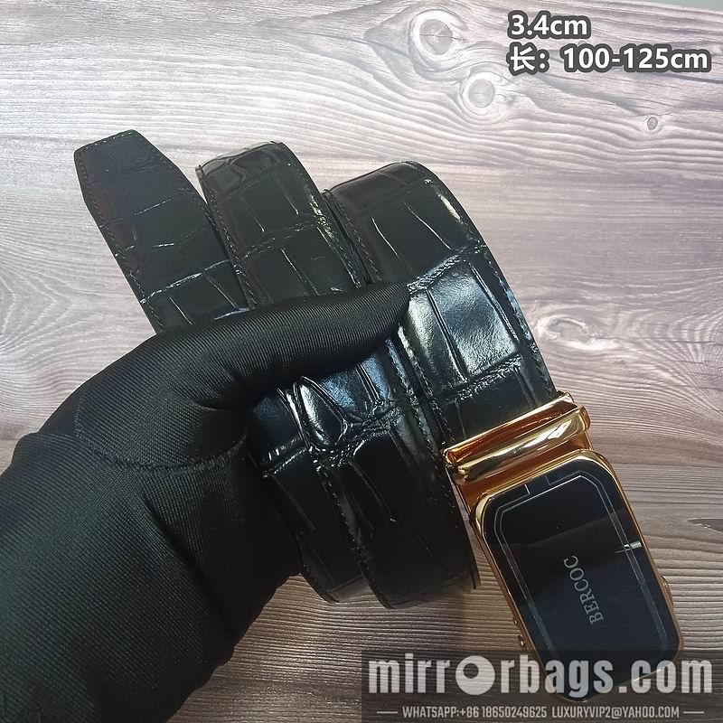 Bercoc Cucinelli belt 34mmX100-125cm 8L04