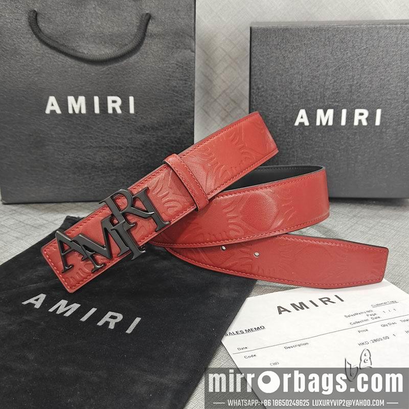 Amiri belt 38mmX90-125cm lb03