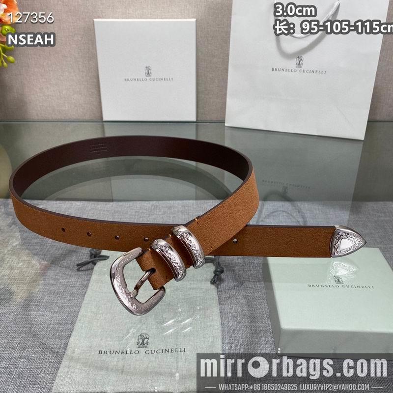 Brunello Cucinelli belt 30mmX95-105-115cm 8L01