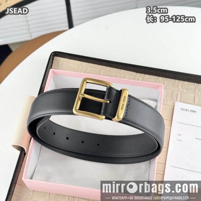 Miumiu belt 35mmX95-125cm 8L09