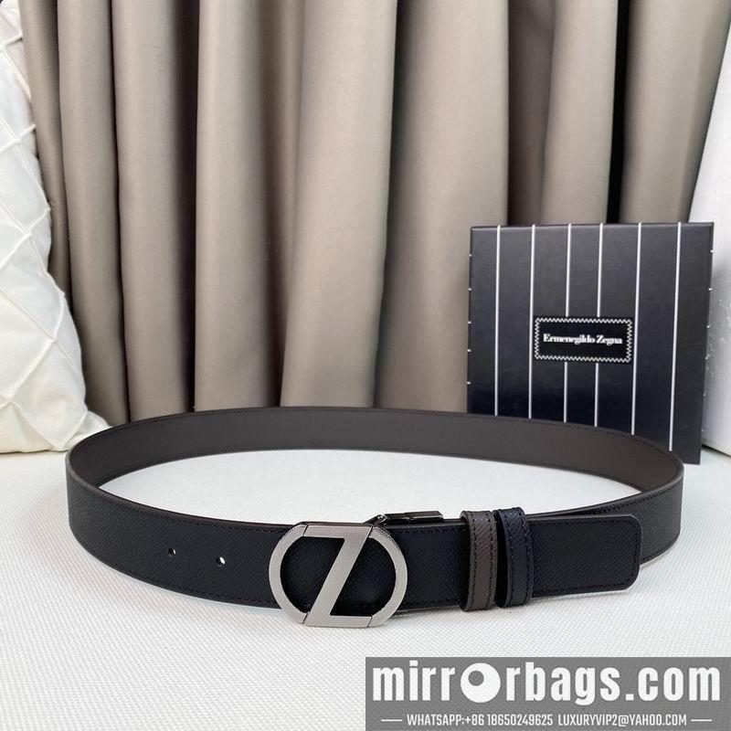 Zegna belt 35mmX95-125cm 7D02