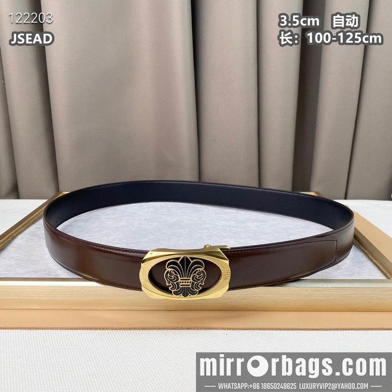 Chrome Hearts belt 35mmX100-125cm 8L02