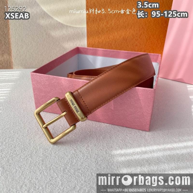 Miumiu belt 35mmX95-125cm 8L05
