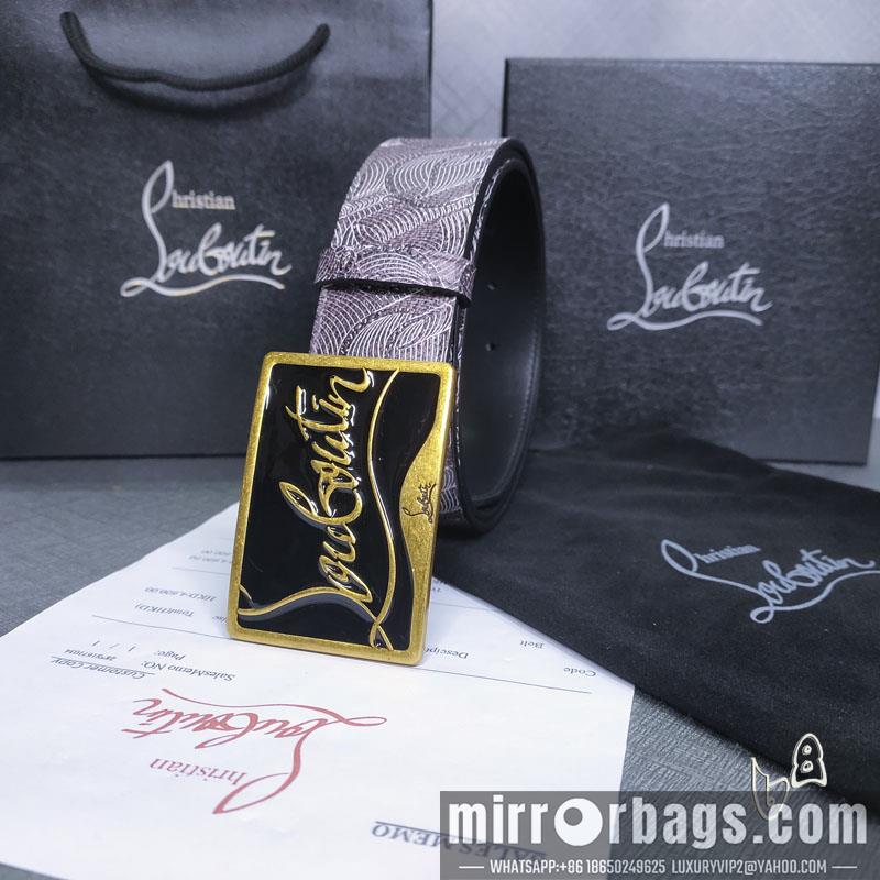 Louboutin belt 38mm 80-125cm lb061202